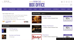 Desktop Screenshot of fromtheboxoffice.com