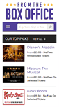 Mobile Screenshot of fromtheboxoffice.com